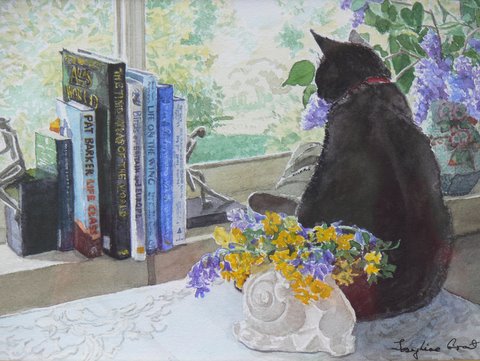 Finzi and Spring Flowers - SOLD